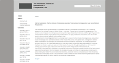 Desktop Screenshot of ijil.org